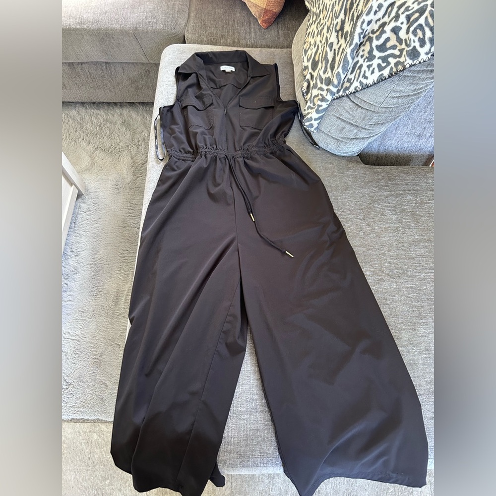 Calvin Klein collared Jumpsuit